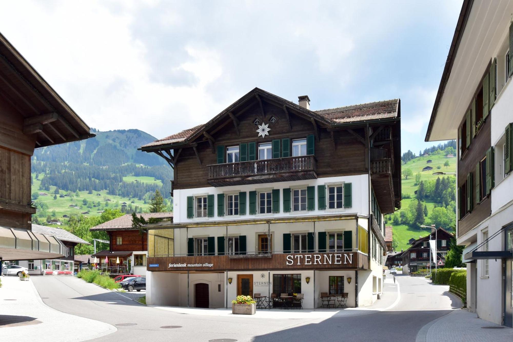 Hotel Sternen Lenk Exterior foto