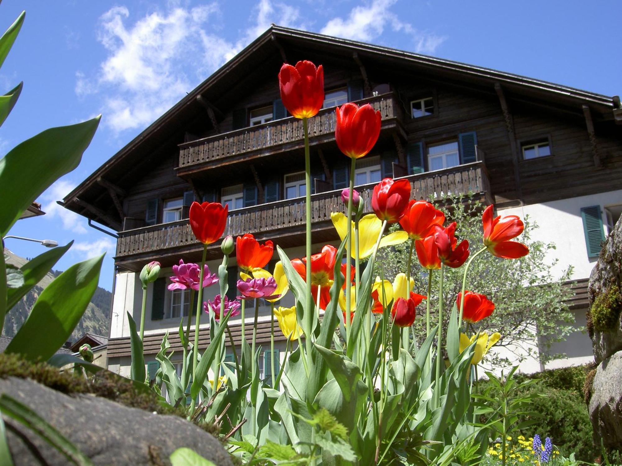 Hotel Sternen Lenk Exterior foto